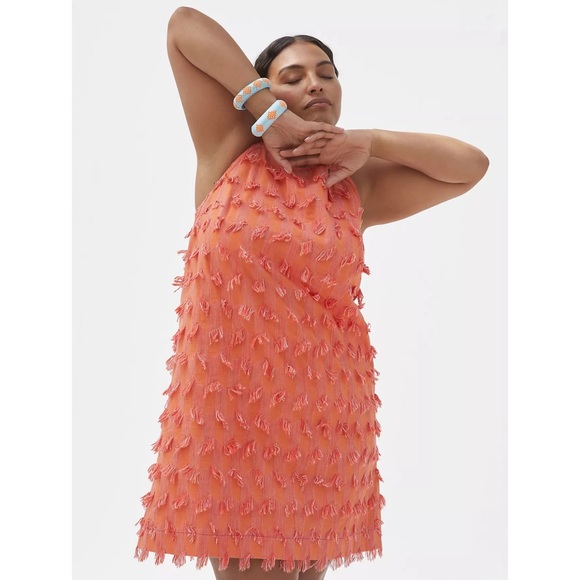 Anthropologie Textured Shift Dress - NWT- SZ 1X - Picture 3 of 13